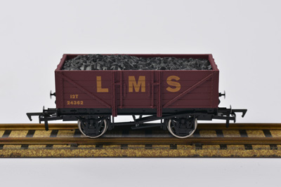 WRCC19A LMS Coal Wagon 5-Plank RN: 24362