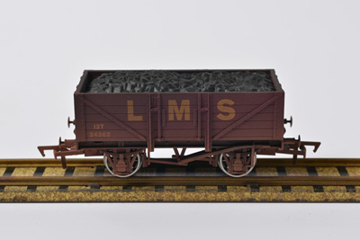WRCC19AA LMS Coal Wagon 5-Plank RN: 24362 'Weathered'